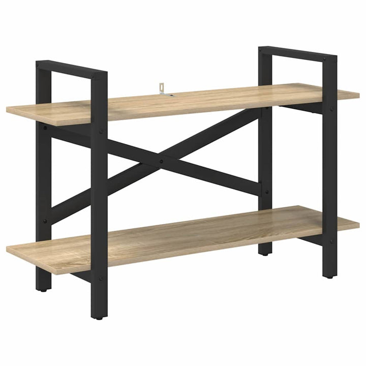 Bogreol Sonoma eg 100 x 33,5 x 64 cm Konstrueret træ