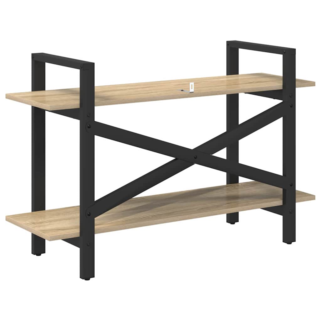 Bogreol Sonoma eg 100 x 33,5 x 64 cm Konstrueret træ