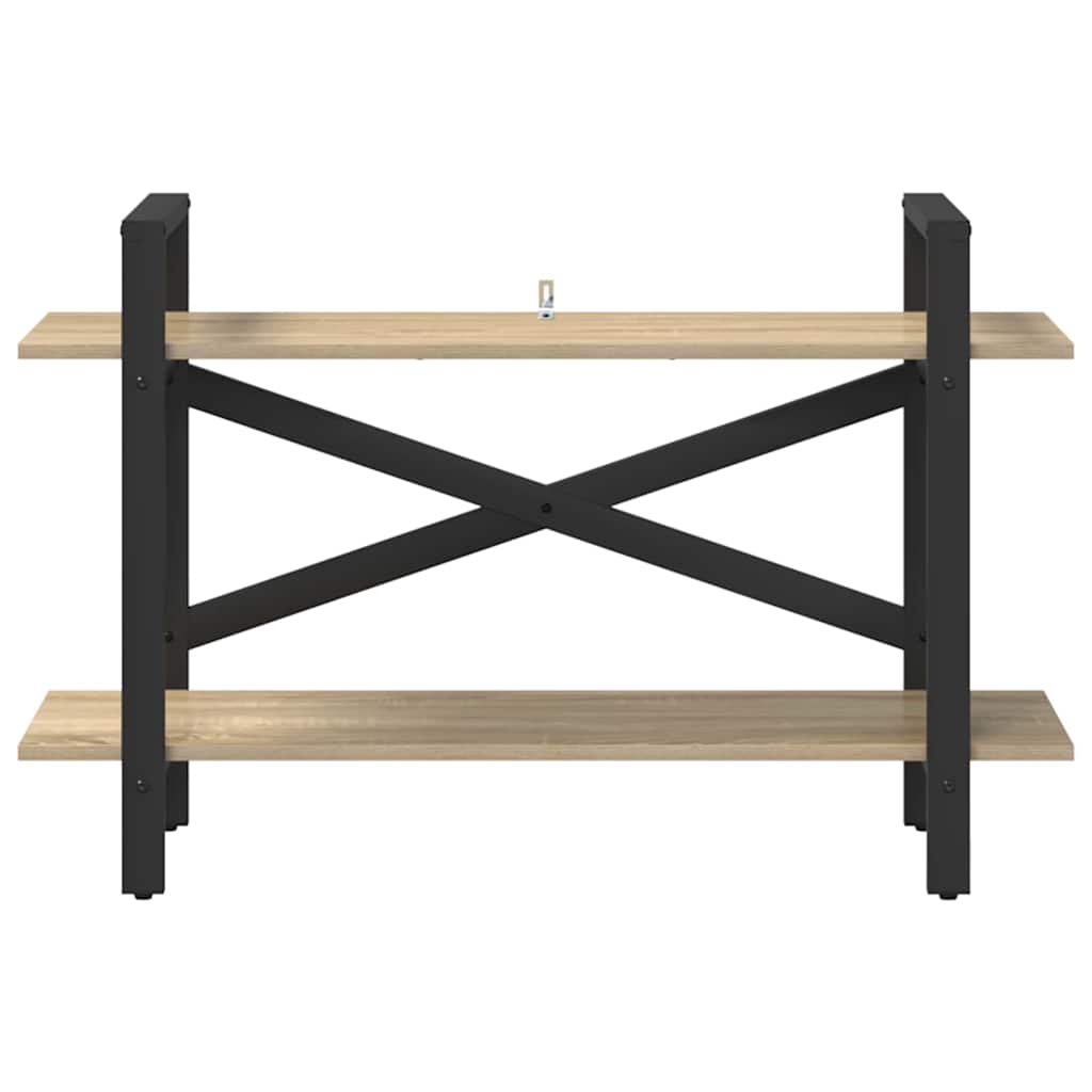 Bogreol Sonoma eg 100 x 33,5 x 64 cm Konstrueret træ