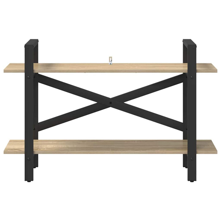Bogreol Sonoma eg 100 x 33,5 x 64 cm Konstrueret træ
