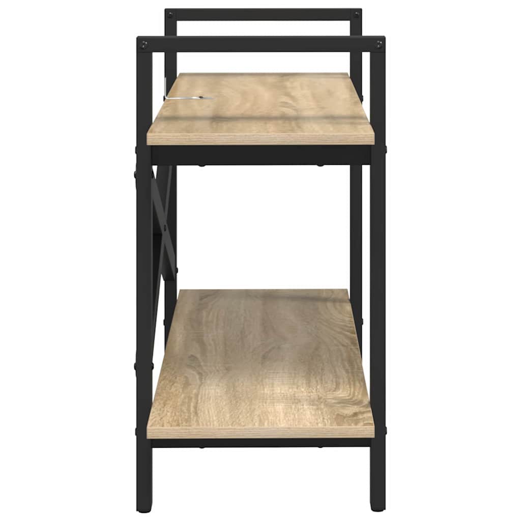 Bogreol Sonoma eg 100 x 33,5 x 64 cm Konstrueret træ