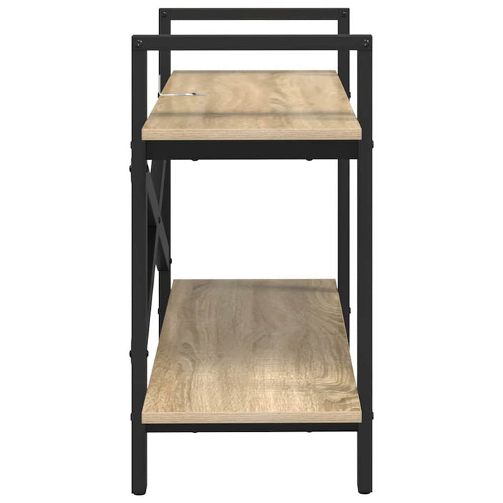 Bogreol Sonoma eg 100 x 33,5 x 64 cm Konstrueret træ