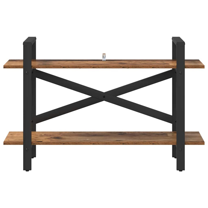 Bogreol Gammelt træ 100 x 33,5 x 64 cm Konstrueret træ