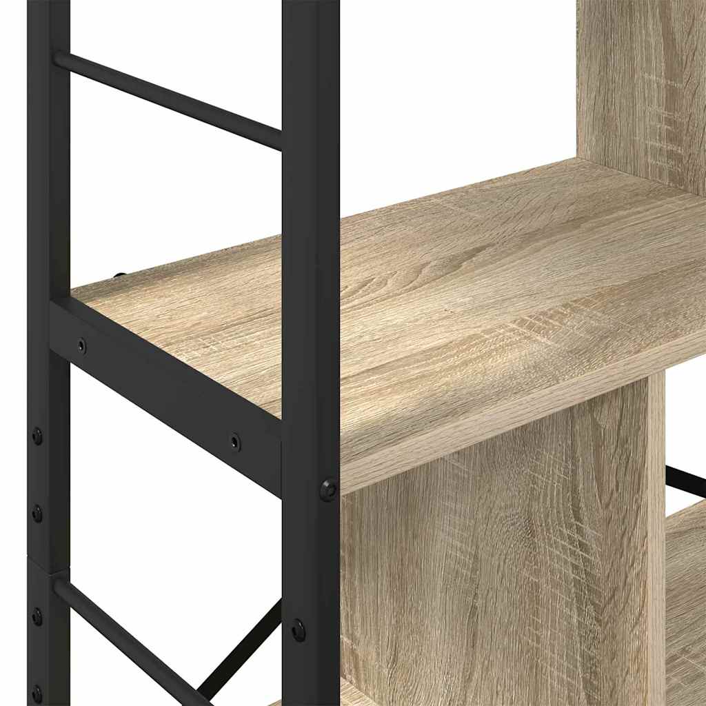Bogreol Sonoma eg 75 x 30 x 123,5 cm Konstrueret træ