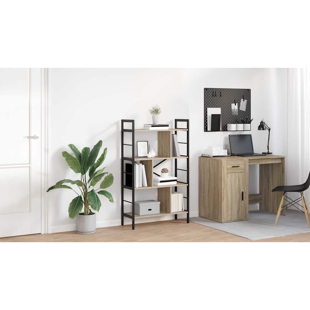 Bogreol Sonoma eg 75 x 30 x 123,5 cm Konstrueret træ