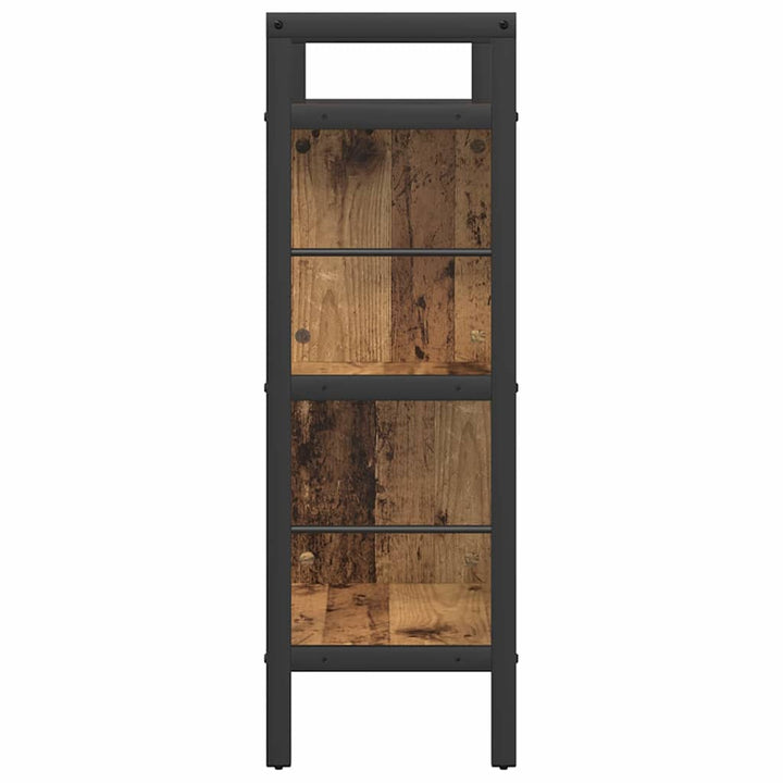 Bogreol Gammelt træ 75 x 30 x 91 cm Konstrueret træ