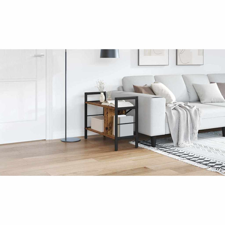 Bogreol Gammelt træ 75 x 30 x 58,5 cm Konstrueret træ