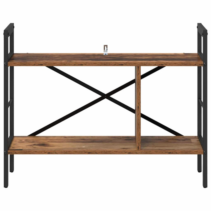 Bogreol Gammelt træ 75 x 30 x 58,5 cm Konstrueret træ