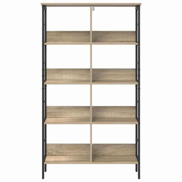 Bogreol Sonoma eg 82 x 32 x 144,5 cm Konstrueret træ
