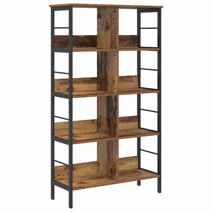 Bogreol Gammelt træ 82 x 32 x 144,5 cm Konstrueret træ