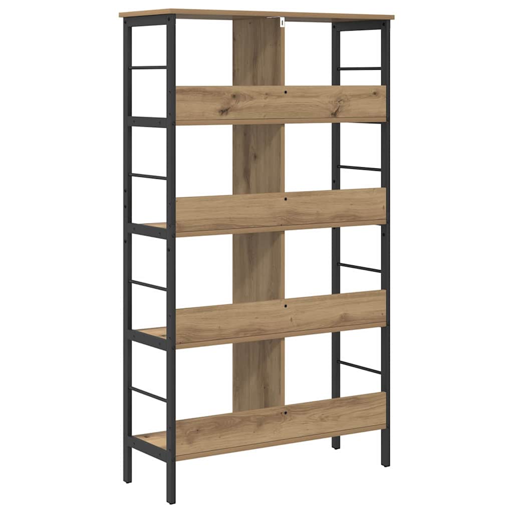 Bogreol Artisan Egetræ 82 x 32 x 144,5 cm Konstrueret træ