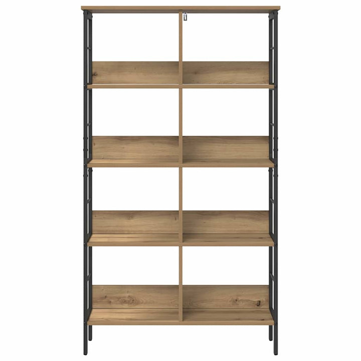 Bogreol Artisan Egetræ 82 x 32 x 144,5 cm Konstrueret træ