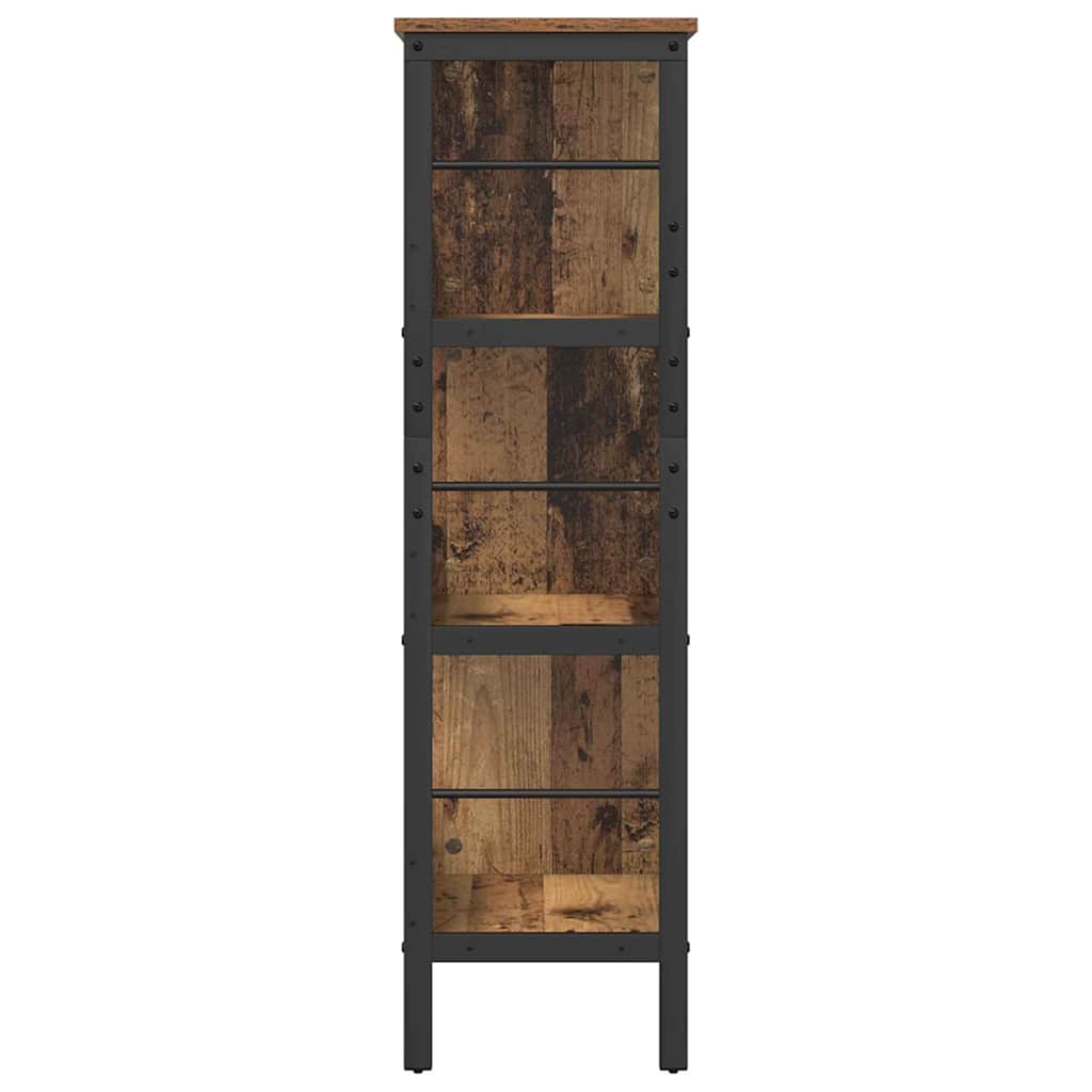 Bogreol Gammelt træ 82 x 32 x 112 cm Konstrueret træ