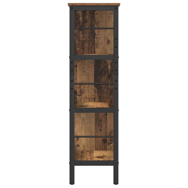 Bogreol Gammelt træ 82 x 32 x 112 cm Konstrueret træ