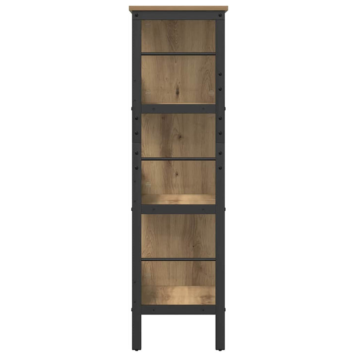 Bogreol Artisan Egetræ 82 x 32 x 112 cm Konstrueret træ