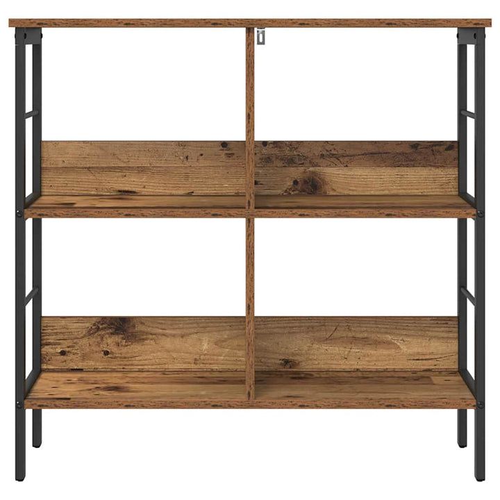 Bogreol Gammelt træ 82 x 32 x 79 cm Konstrueret træ
