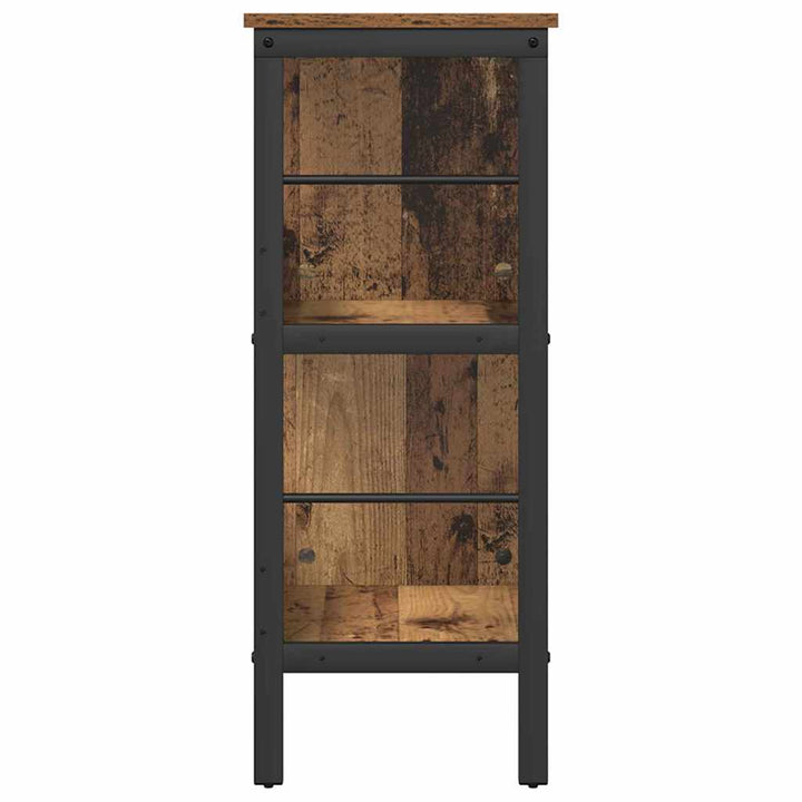 Bogreol Gammelt træ 82 x 32 x 79 cm Konstrueret træ