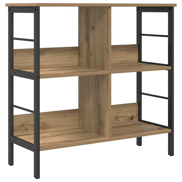 Bogreol Artisan Egetræ 82 x 32 x 79 cm Konstrueret træ
