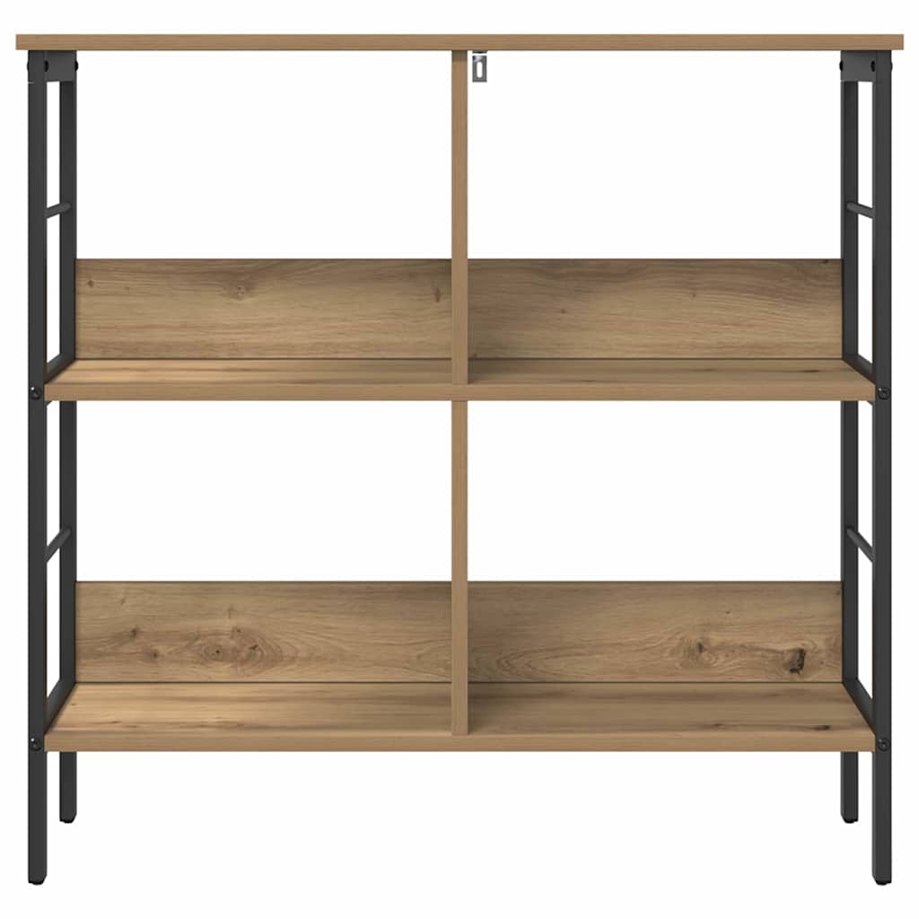 Bogreol Artisan Egetræ 82 x 32 x 79 cm Konstrueret træ