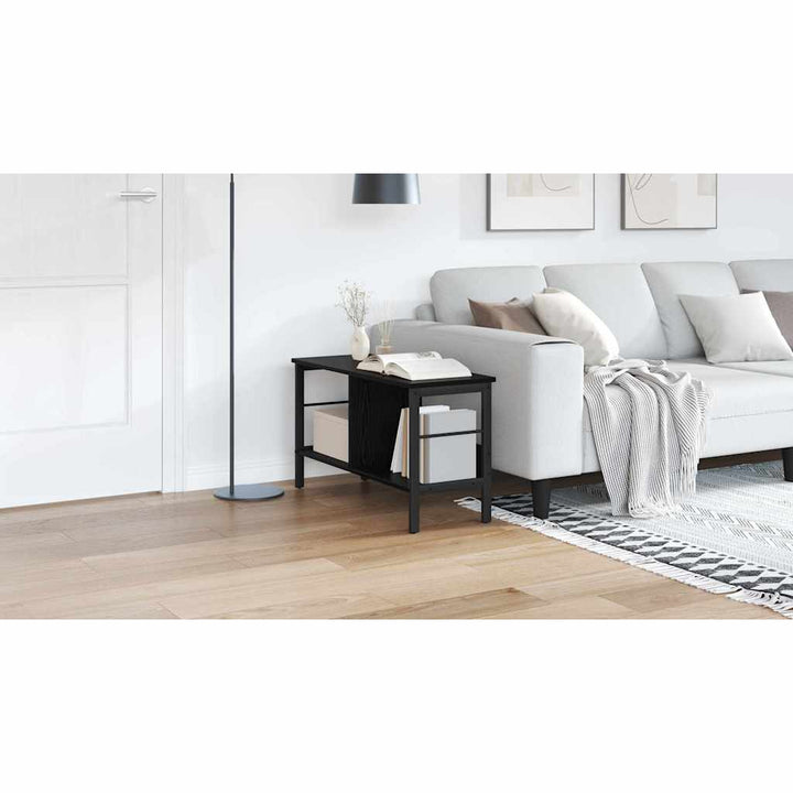 Bogreol Sort eg 82 x 32 x 47 cm Konstrueret træ
