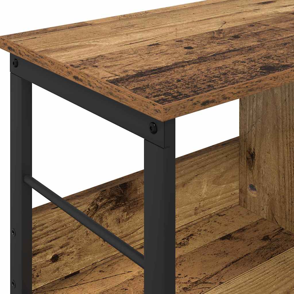 Bogreol Gammelt træ 82 x 32 x 47 cm Konstrueret træ