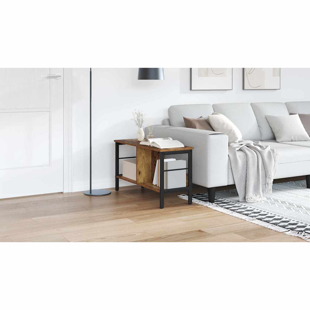 Bogreol Gammelt træ 82 x 32 x 47 cm Konstrueret træ