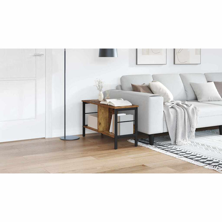 Bogreol Gammelt træ 82 x 32 x 47 cm Konstrueret træ