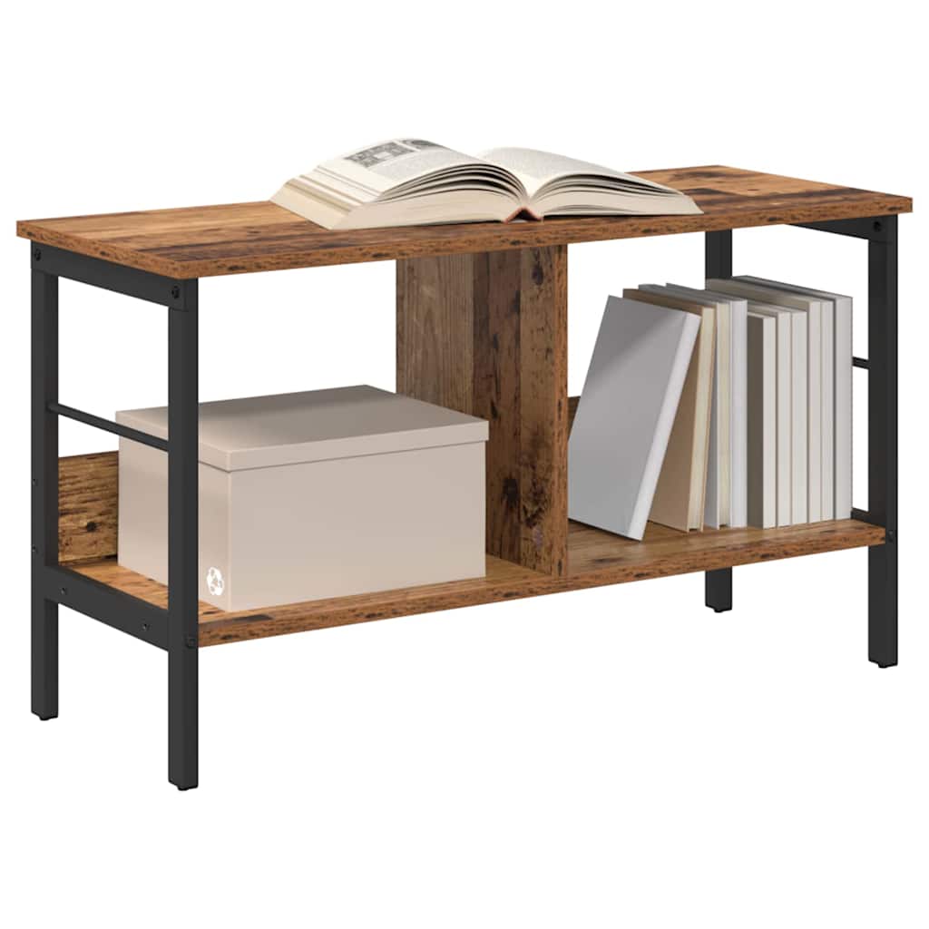 Bogreol Gammelt træ 82 x 32 x 47 cm Konstrueret træ