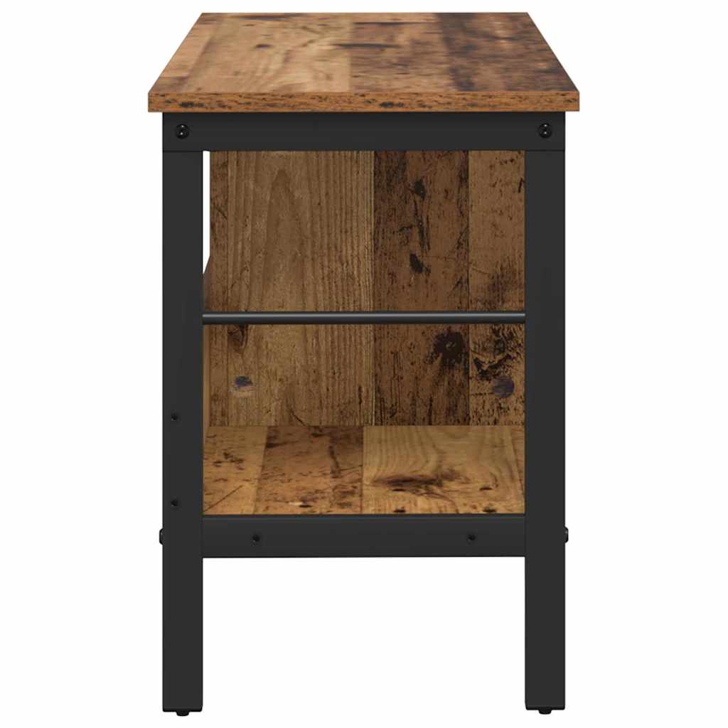 Bogreol Gammelt træ 82 x 32 x 47 cm Konstrueret træ