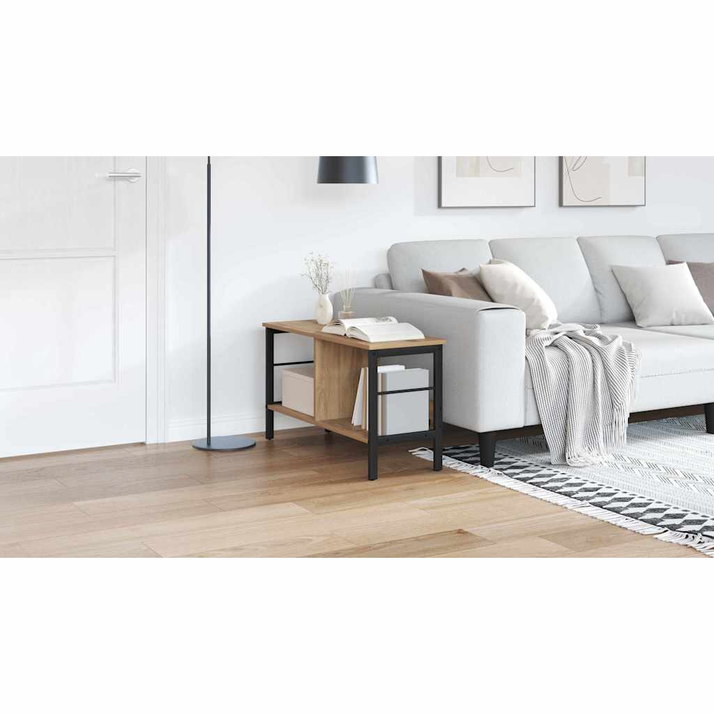 Bogreol Artisan Egetræ 82 x 32 x 47 cm Konstrueret træ