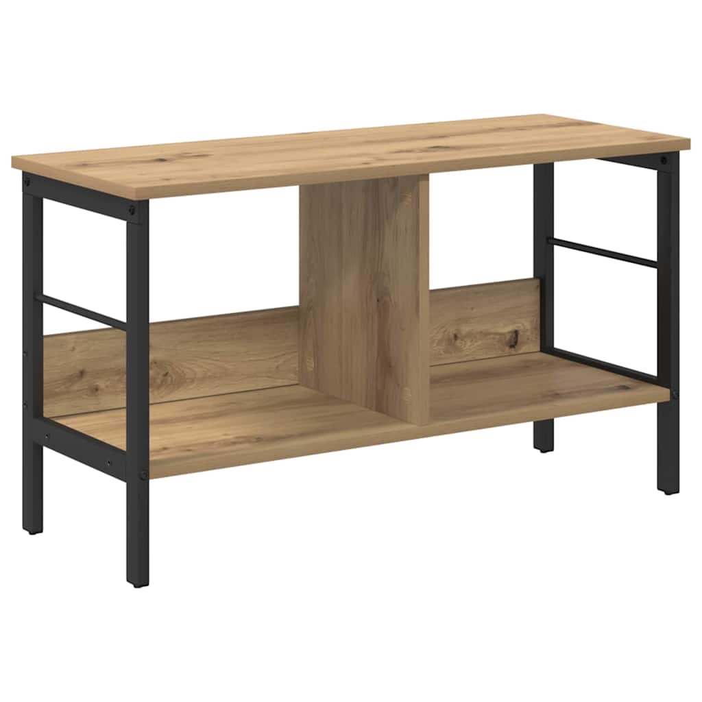 Bogreol Artisan Egetræ 82 x 32 x 47 cm Konstrueret træ