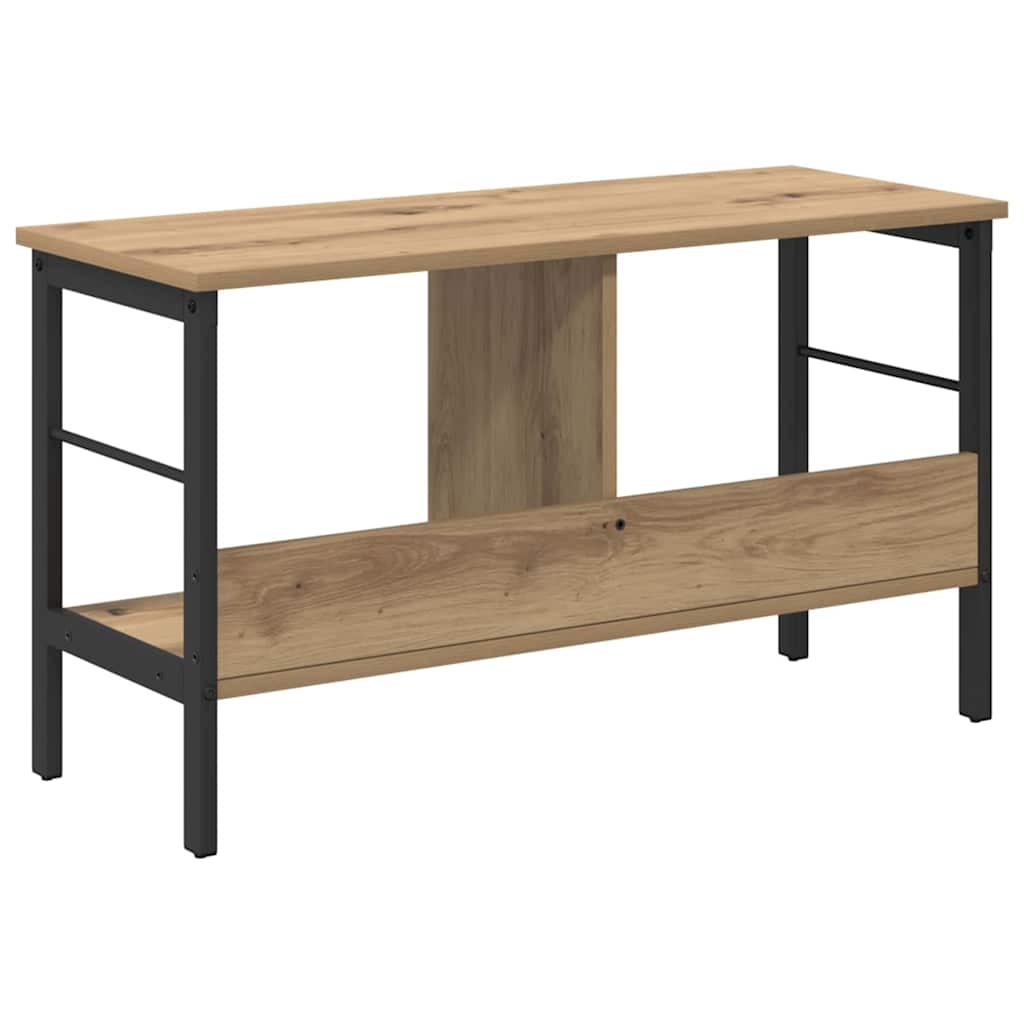 Bogreol Artisan Egetræ 82 x 32 x 47 cm Konstrueret træ