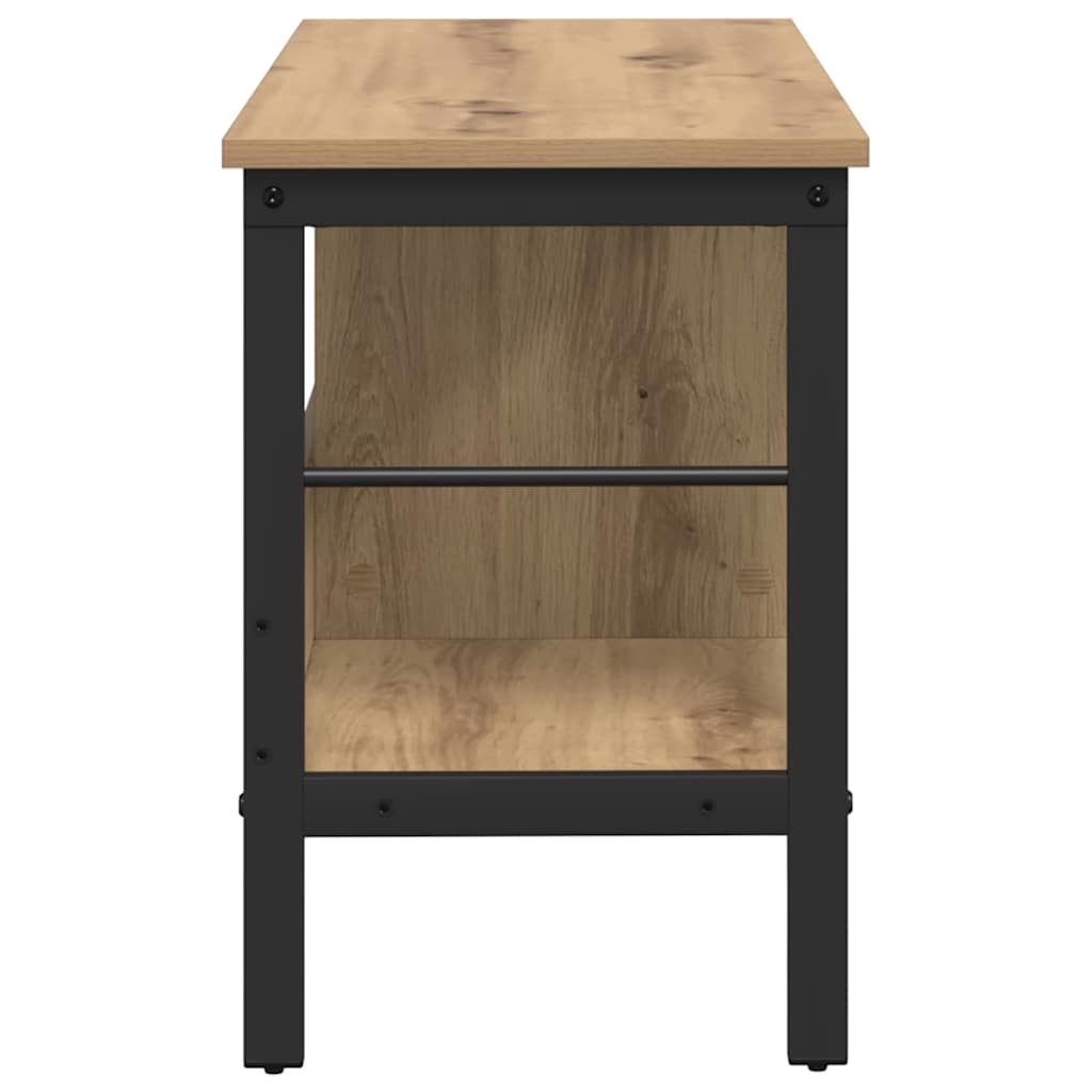 Bogreol Artisan Egetræ 82 x 32 x 47 cm Konstrueret træ