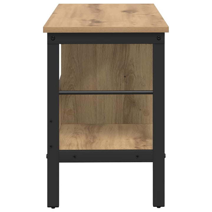 Bogreol Artisan Egetræ 82 x 32 x 47 cm Konstrueret træ
