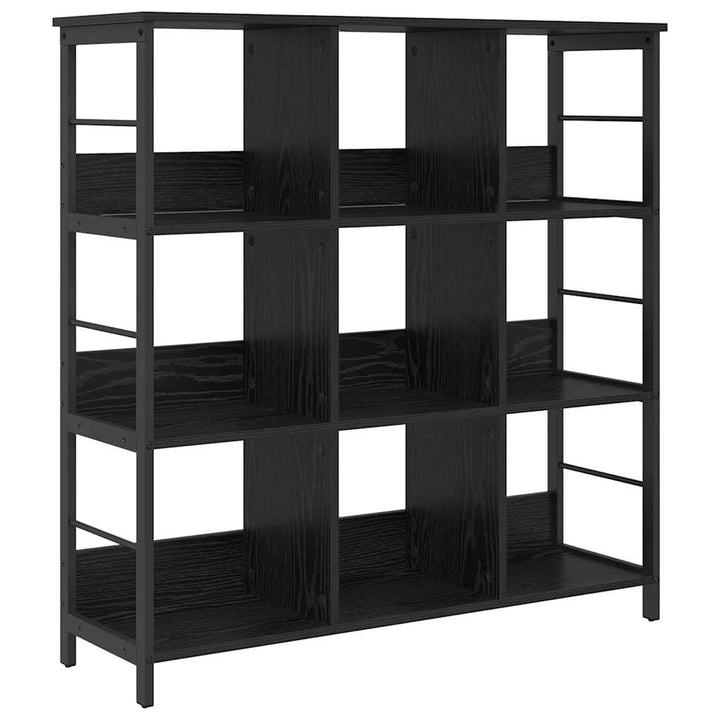 Bogreol Sort eg 102 x 32 x 104,5 cm Konstrueret træ