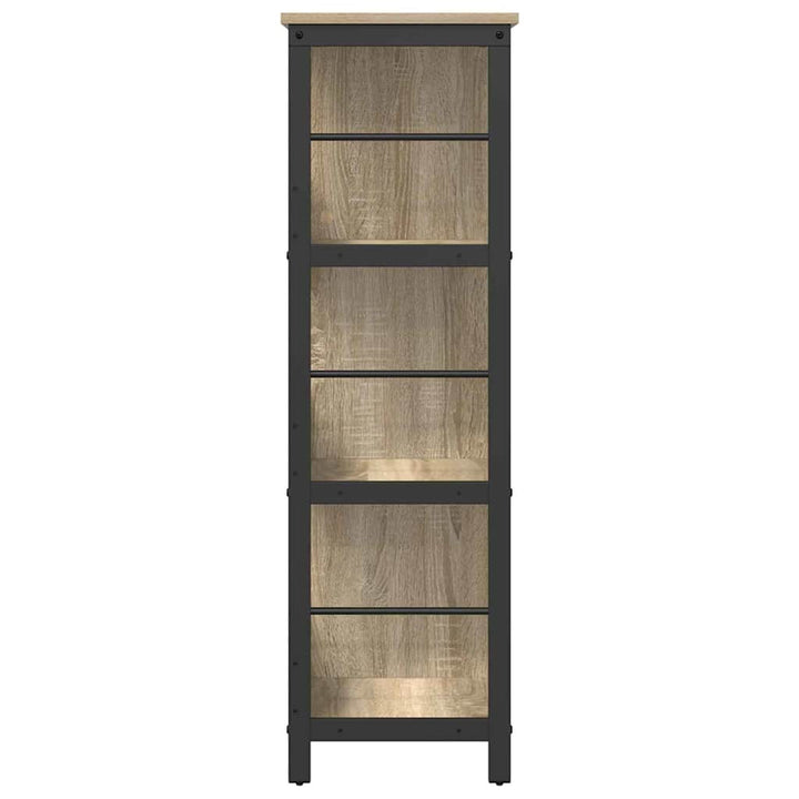 Bogreol Sonoma eg 102 x 32 x 104,5 cm Konstrueret træ