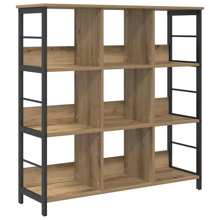 Bogreol Artisan Egetræ 102 x 32 x 104,5 cm Konstrueret træ