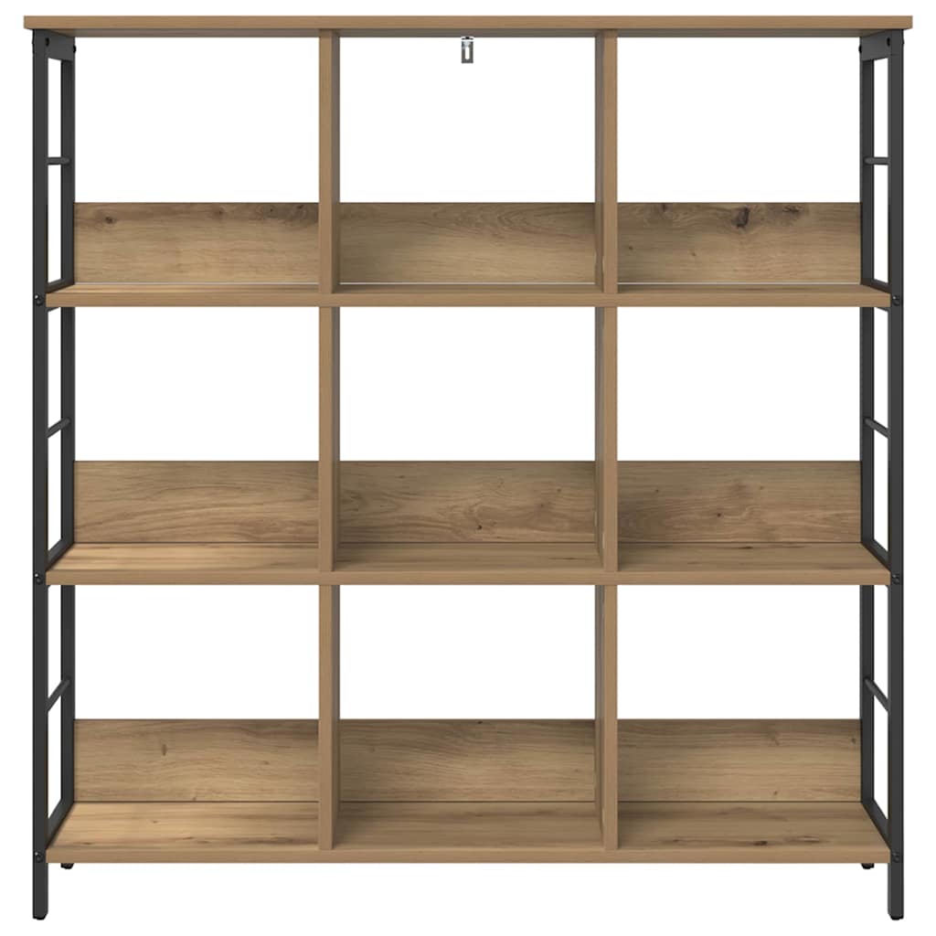 Bogreol Artisan Egetræ 102 x 32 x 104,5 cm Konstrueret træ
