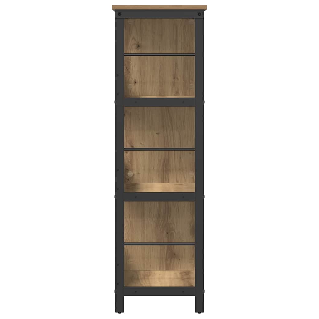 Bogreol Artisan Egetræ 102 x 32 x 104,5 cm Konstrueret træ