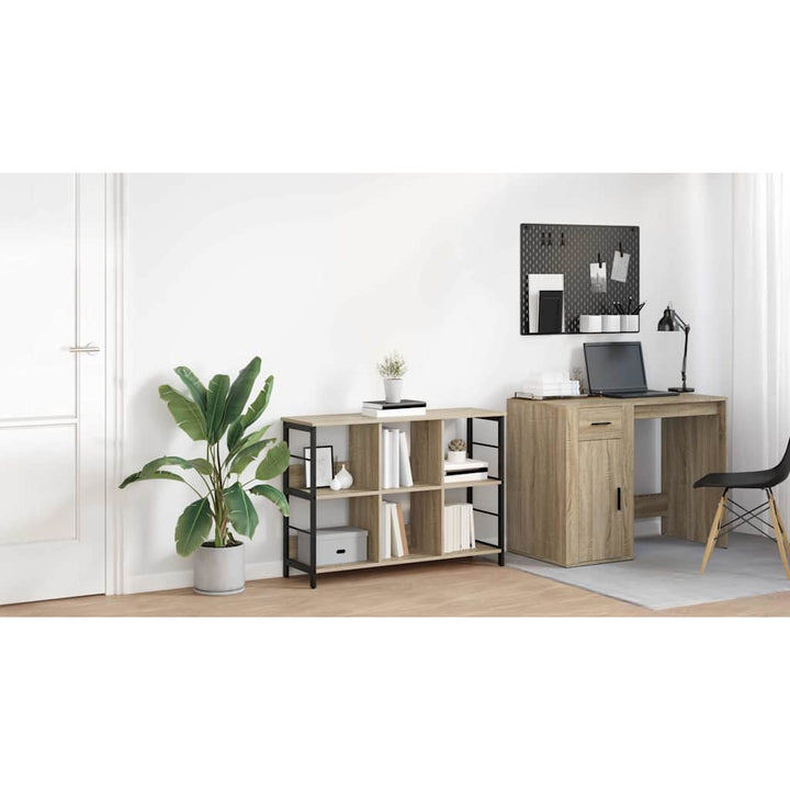 Bogreol Sonoma eg 102 x 32 x 72,5 cm Konstrueret træ