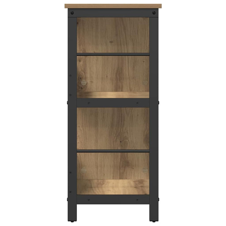 Bogreol Artisan Egetræ 102 x 32 x 72,5 cm Konstrueret træ