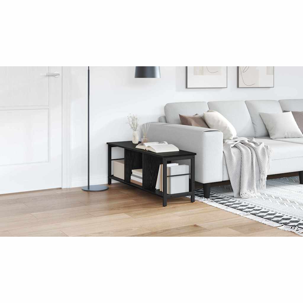 Bogreol Sort eg 102 x 32 x 40,5 cm Konstrueret træ