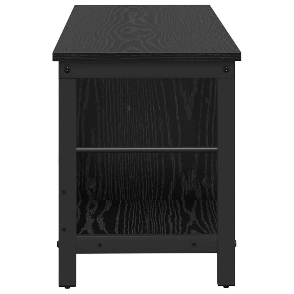 Bogreol Sort eg 102 x 32 x 40,5 cm Konstrueret træ