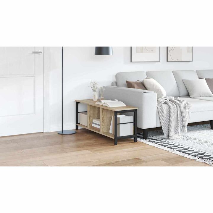 Bogreol Sonoma eg 102 x 32 x 40,5 cm Konstrueret træ