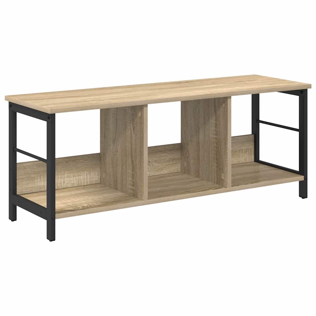 Bogreol Sonoma eg 102 x 32 x 40,5 cm Konstrueret træ