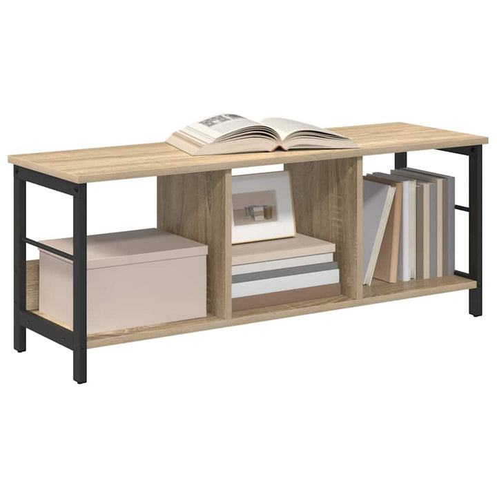 Bogreol Sonoma eg 102 x 32 x 40,5 cm Konstrueret træ