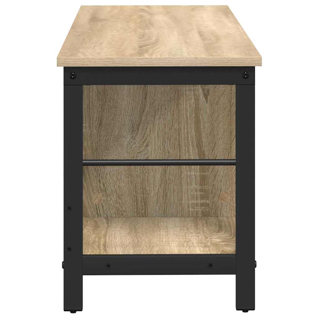 Bogreol Sonoma eg 102 x 32 x 40,5 cm Konstrueret træ