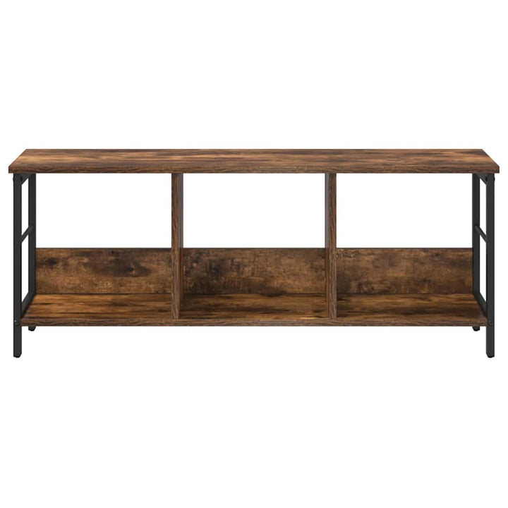 Bogreol Røget eg 102 x 32 x 40,5 cm Konstrueret træ