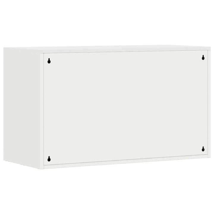 Vægbeslag til Garage Hvid 90 x 40 x 53 cm Pulverlakeret stål