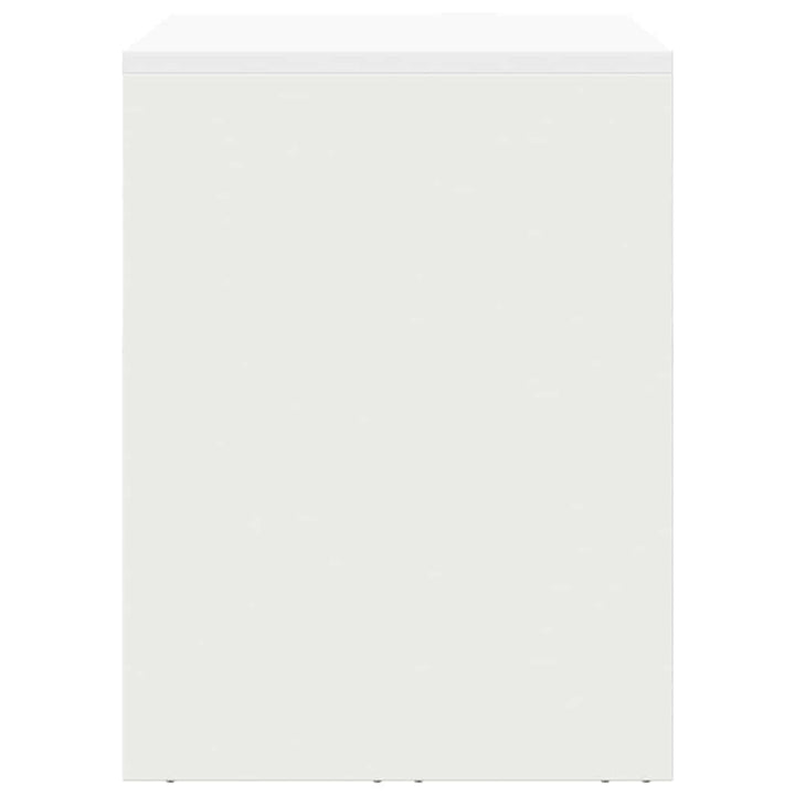 Vægbeslag til Garage Hvid 90 x 40 x 53 cm Pulverlakeret stål
